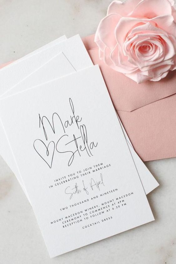 30 Wedding card ideas on the important wedding day of the girls, you need to choose the most beautiful and attractive card.