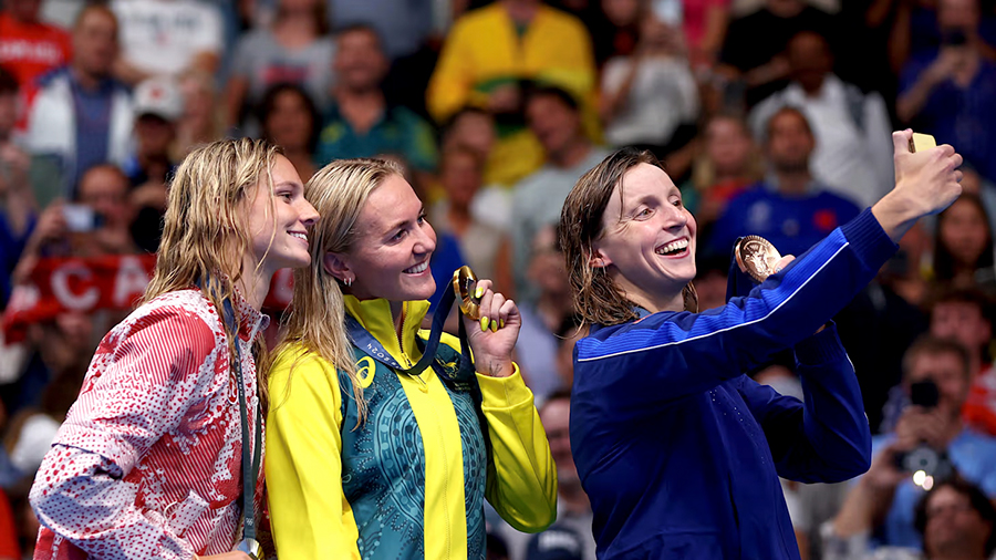 RACE OF THE CENTURY LIVES UP TO HYPE AS ARIARNE TITMUS WINS OLYMPIC 400M FREESTYLE GOLD OVER FORMER WORLD RECORD HOLDERS